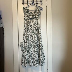 Abercrombie off the shoulder midi dress